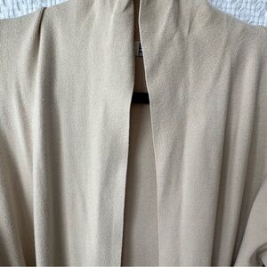 Porter Collective Long Sweater Cardigan in Ecru Size S